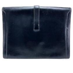 Hermes Bag document bag Cluch Bag Clutch bag Navy