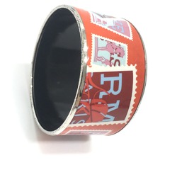 Hermes Accessories Cloisonne Bangle Orange