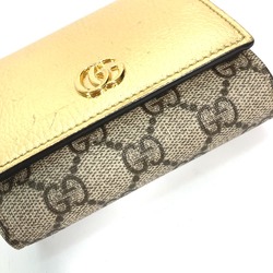 Gucci 598587 Compact wallet Folded wallet Gold Beige