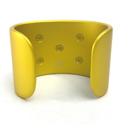 Hermes Cuff bangle metal mat accessories Bracelet Jaune Soleil yellow