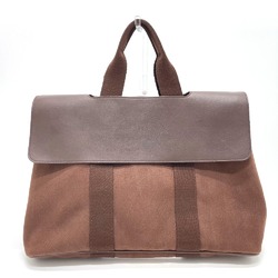 Hermes Tote Bag Bag MM Hand Bag Brown