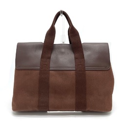 Hermes Tote Bag Bag MM Hand Bag Brown