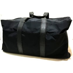 Hermes 2WAY Bags Men's Women's Carry Bag Black