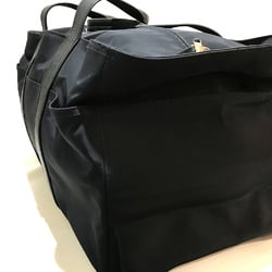 Hermes 2WAY Bags Men's Women's Carry Bag Black