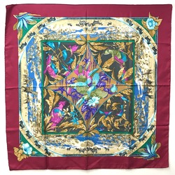 Hermes TROPIQUES Scarf Pink /Multicolore