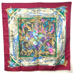 Hermes TROPIQUES Scarf Pink /Multicolore