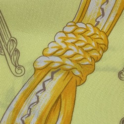 Hermes ETRIERS Scarf Yellow Based