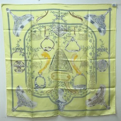 Hermes ETRIERS Scarf Yellow Based