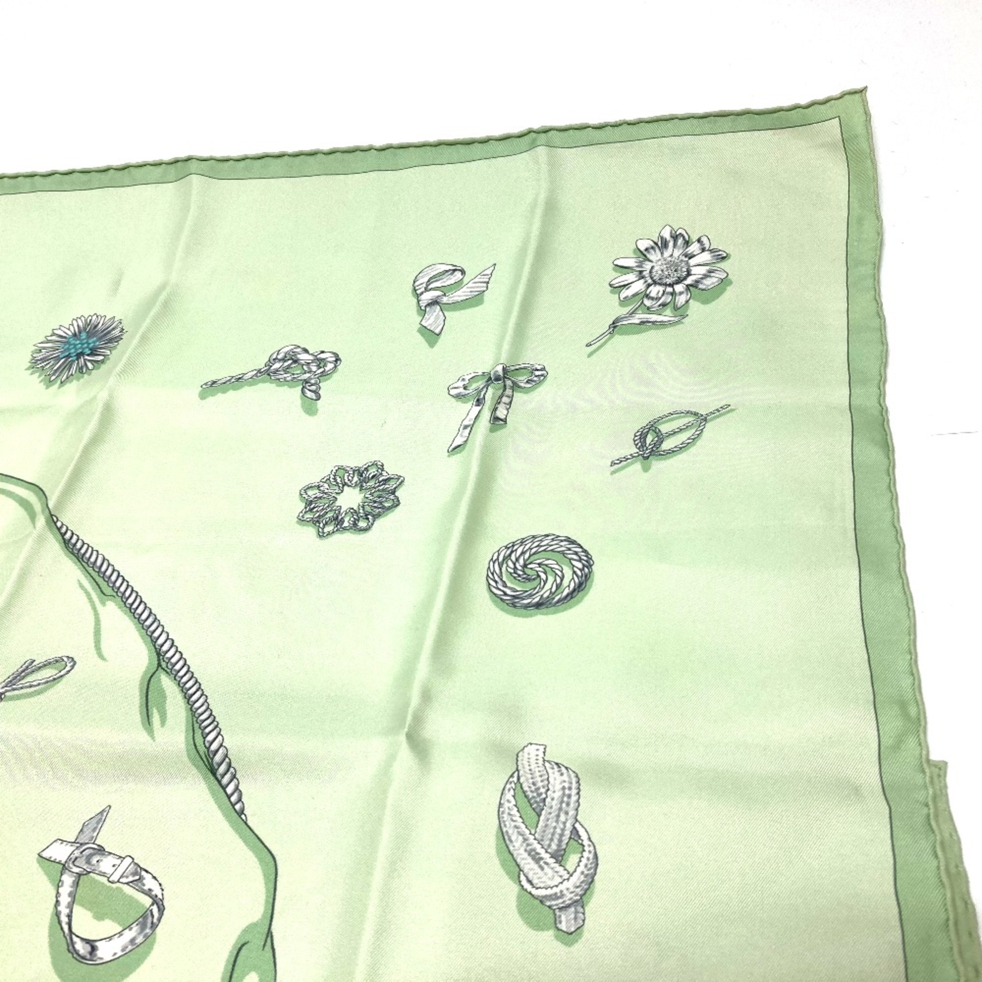 Hermes Clips Clips Scarf Scarf GreenBased