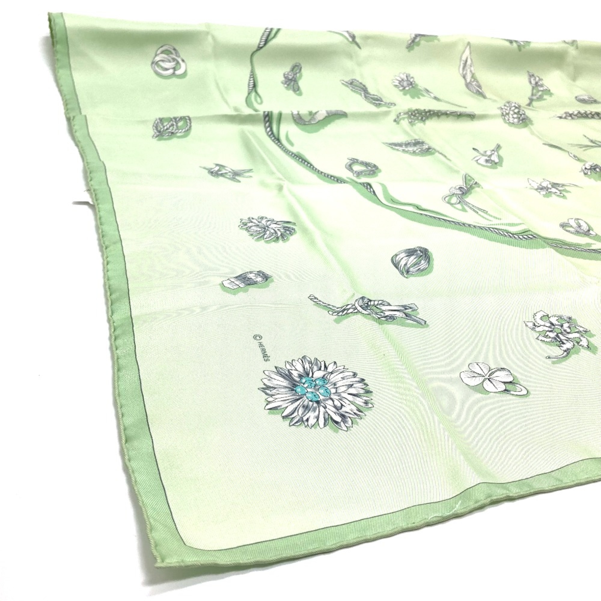 Hermes Clips Clips Scarf Scarf GreenBased