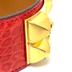 Hermes Bangle accessories Bracelet Bougainvillea RedBased x GoldHardware