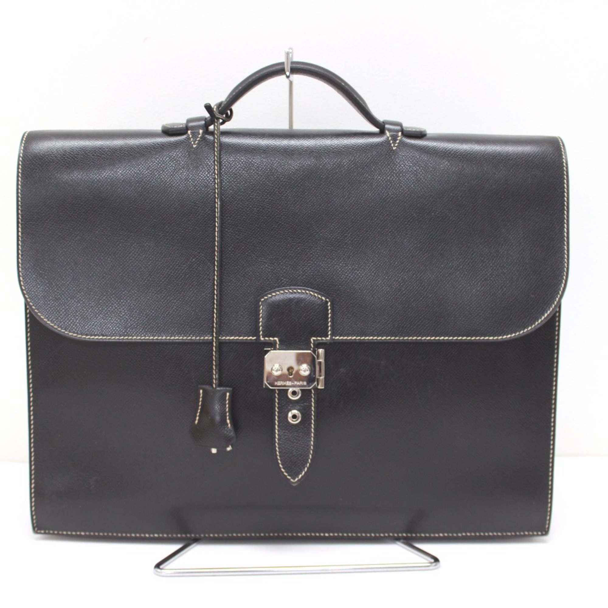 Hermes bag 40 briefcase Business bag Black