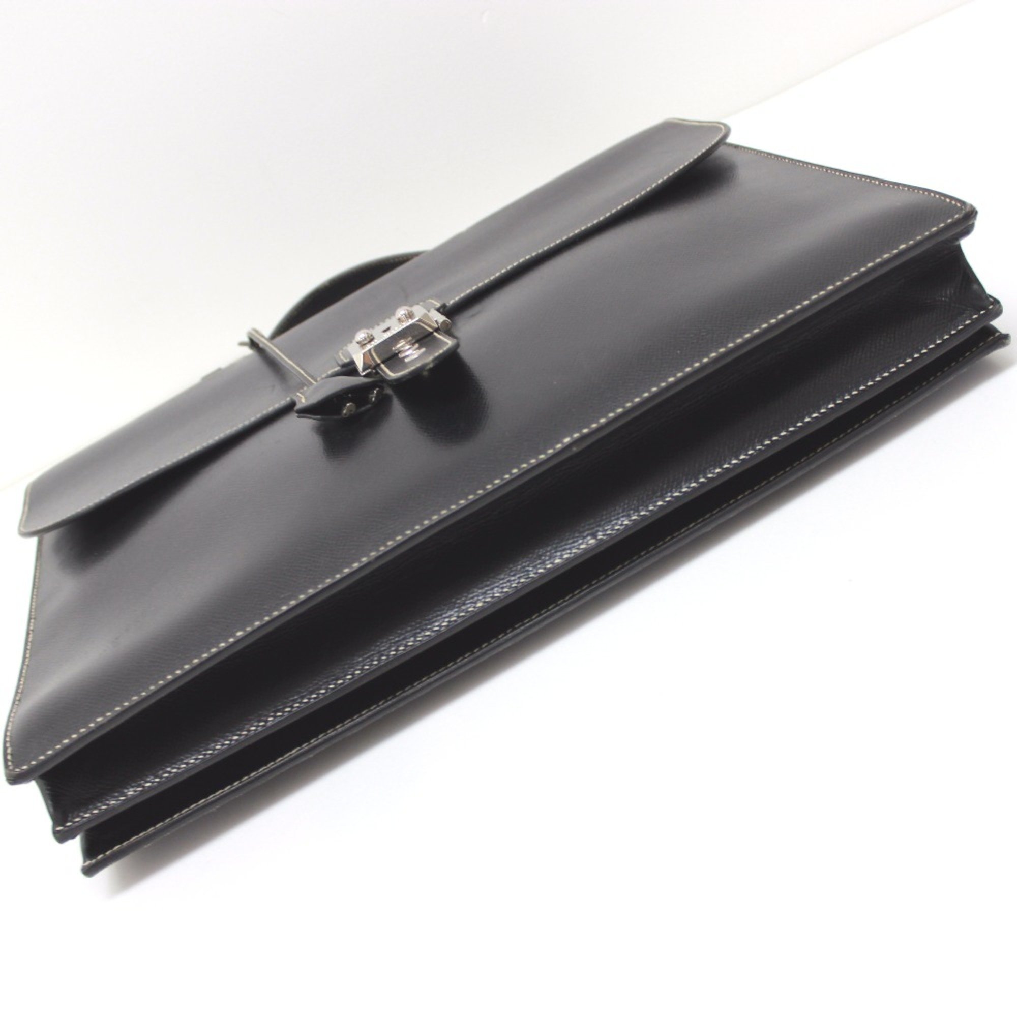 Hermes bag 40 briefcase Business bag Black