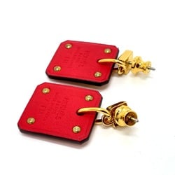 Hermes heart Accessories Pierce Red GoldHardware