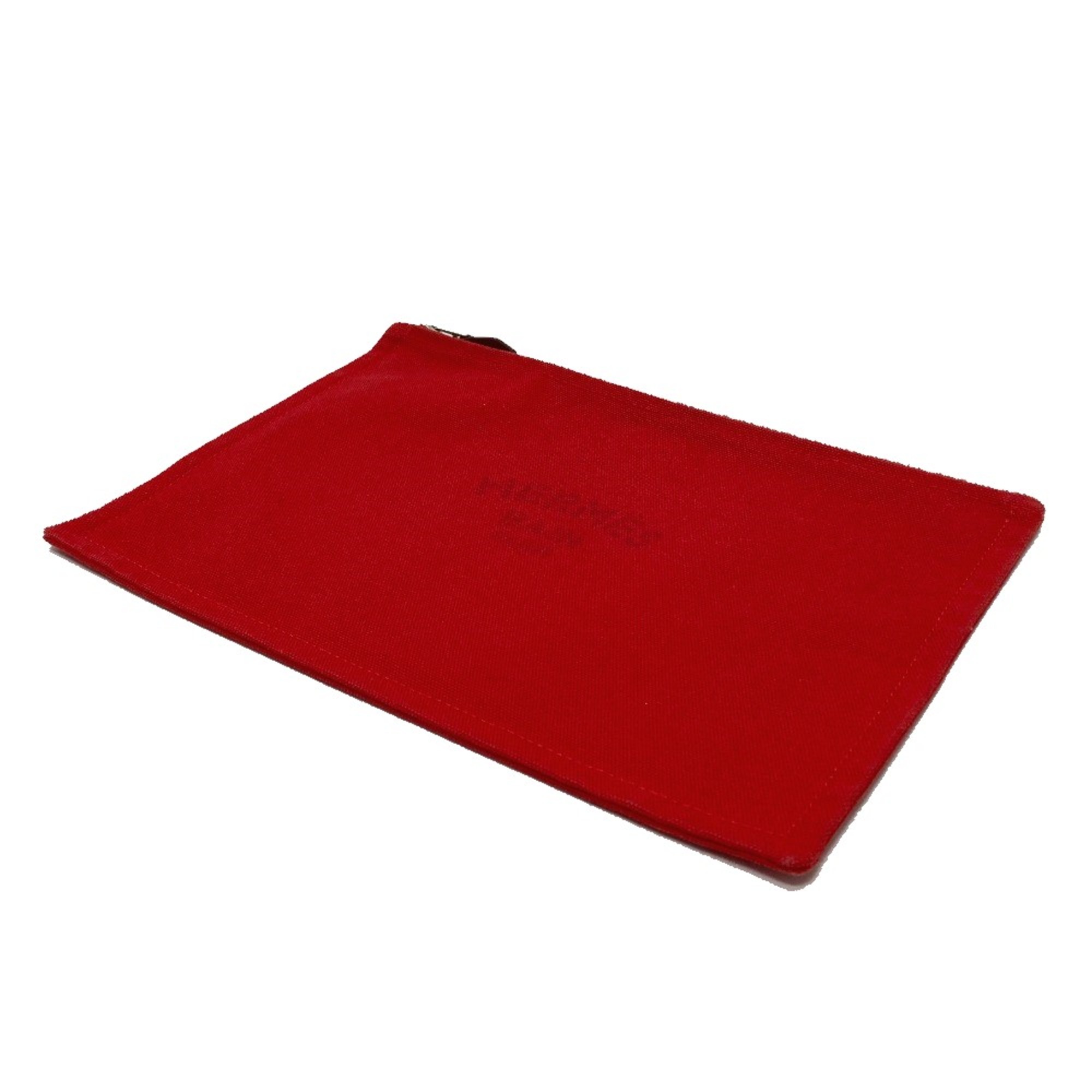 Hermes Flat fastener Multi Pouch Red