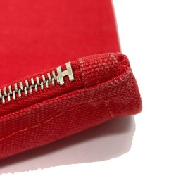 Hermes Flat fastener Multi Pouch Red