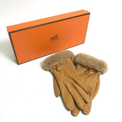 Hermes Cadena Charm gloves Glove Natural Sable BeigeBased