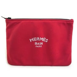 Hermes Neovan Bag accessory case Clutch bag Pouch Red