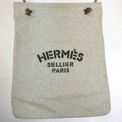 Hermes one shoulder bag shawl Shoulder Bag Natural x Brown