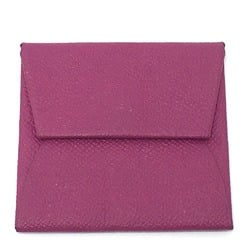 Hermes Epsom Coin Compartment Wallet coin purse Rose purple purple