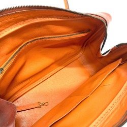 Hermes 2WAY Shoulder Bag Hand Bag Orange Based