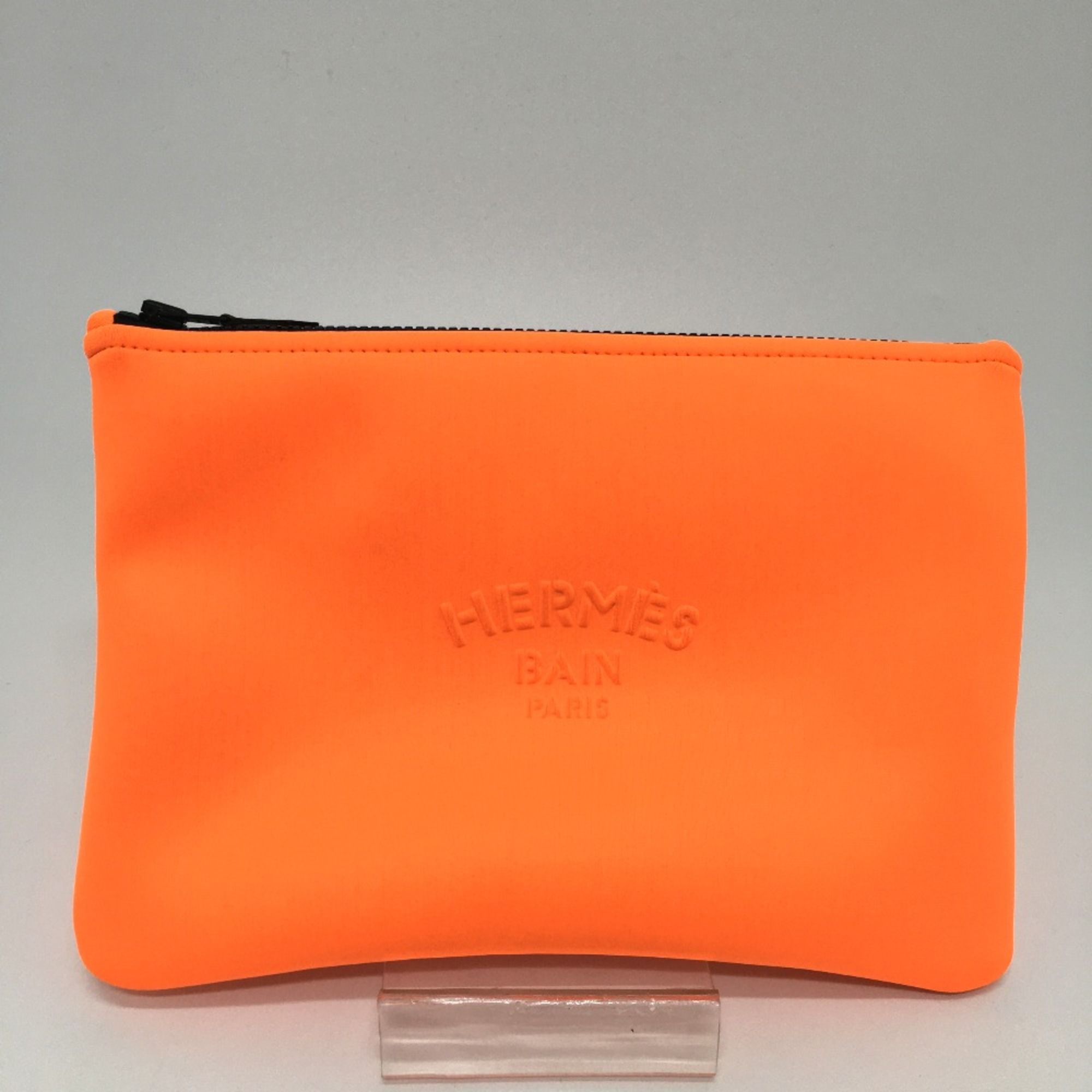 Hermes accessory case Bag neoban/pouch Clutch bag Orange