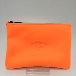 Hermes accessory case Bag neoban/pouch Clutch bag Orange