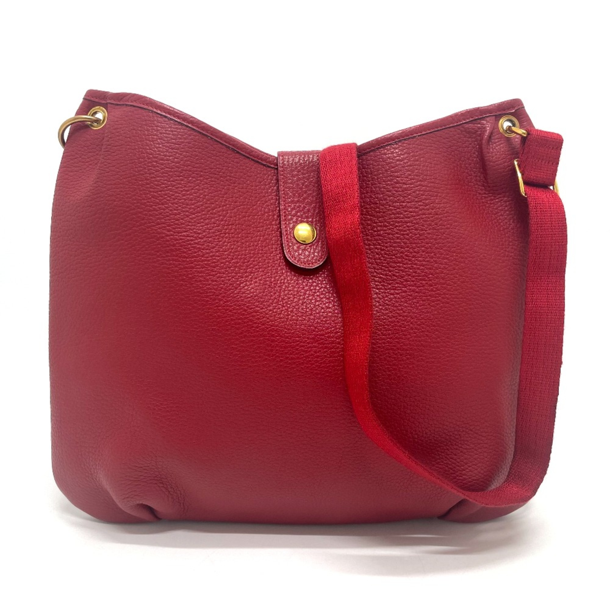 Hermes Bag Shoulder Bag Red