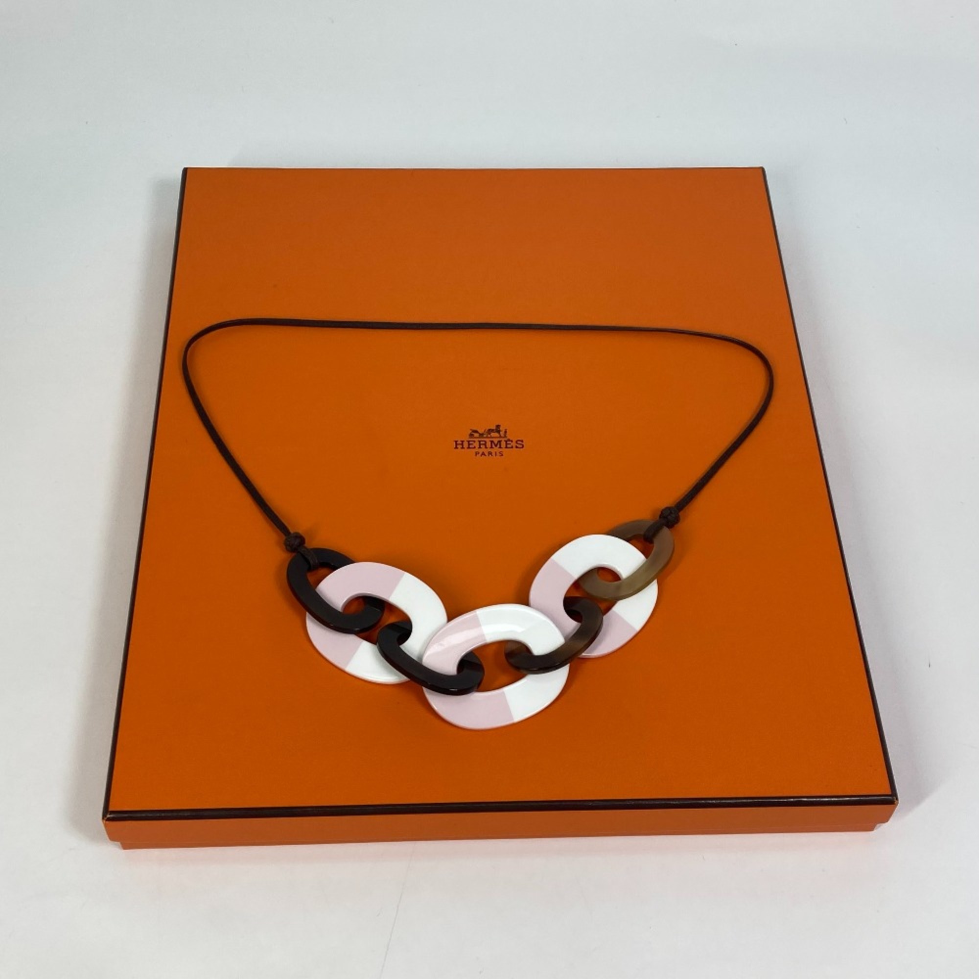 Hermes Accessories Necklace pink