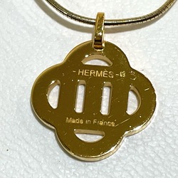 Hermes Chaine d'Ancre Choker Accessories Necklace Gold x Blue