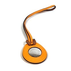 Hermes Serie Bag Bag Charm Orange Based Brown