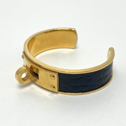 Hermes Bracelet accessories Bangle Gold x Black