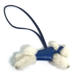 Hermes Fox terrier bags bag accessories Bag Charm Blue Sapphire