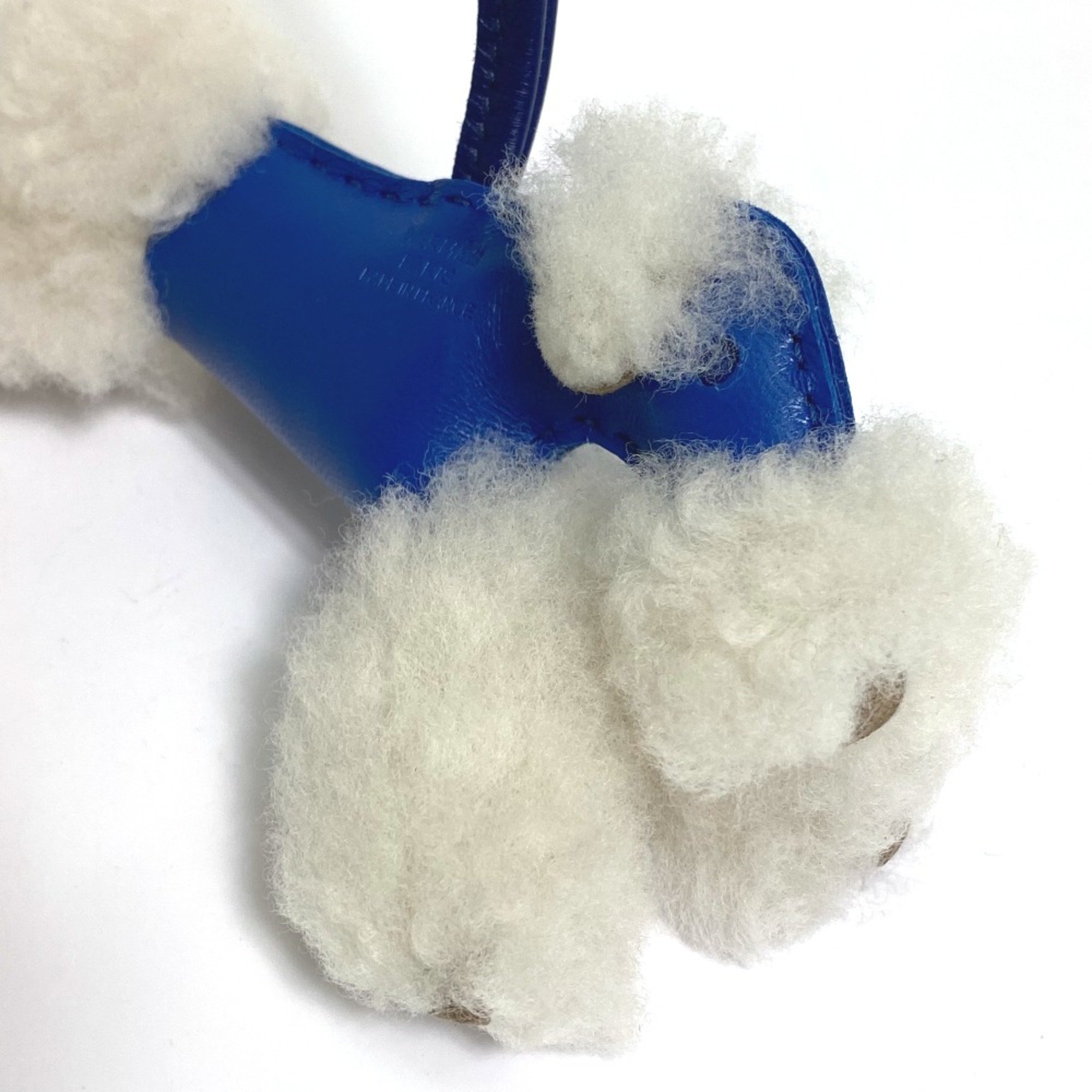 Hermes Fox terrier bags bag accessories Bag Charm Blue Sapphire