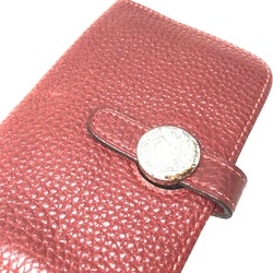 Hermes Coin Compartment coin purse Red Rouge Ash