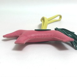 Hermes bag strap charm Rose Azale /Malachite /Lime Pink /Green /Yellow