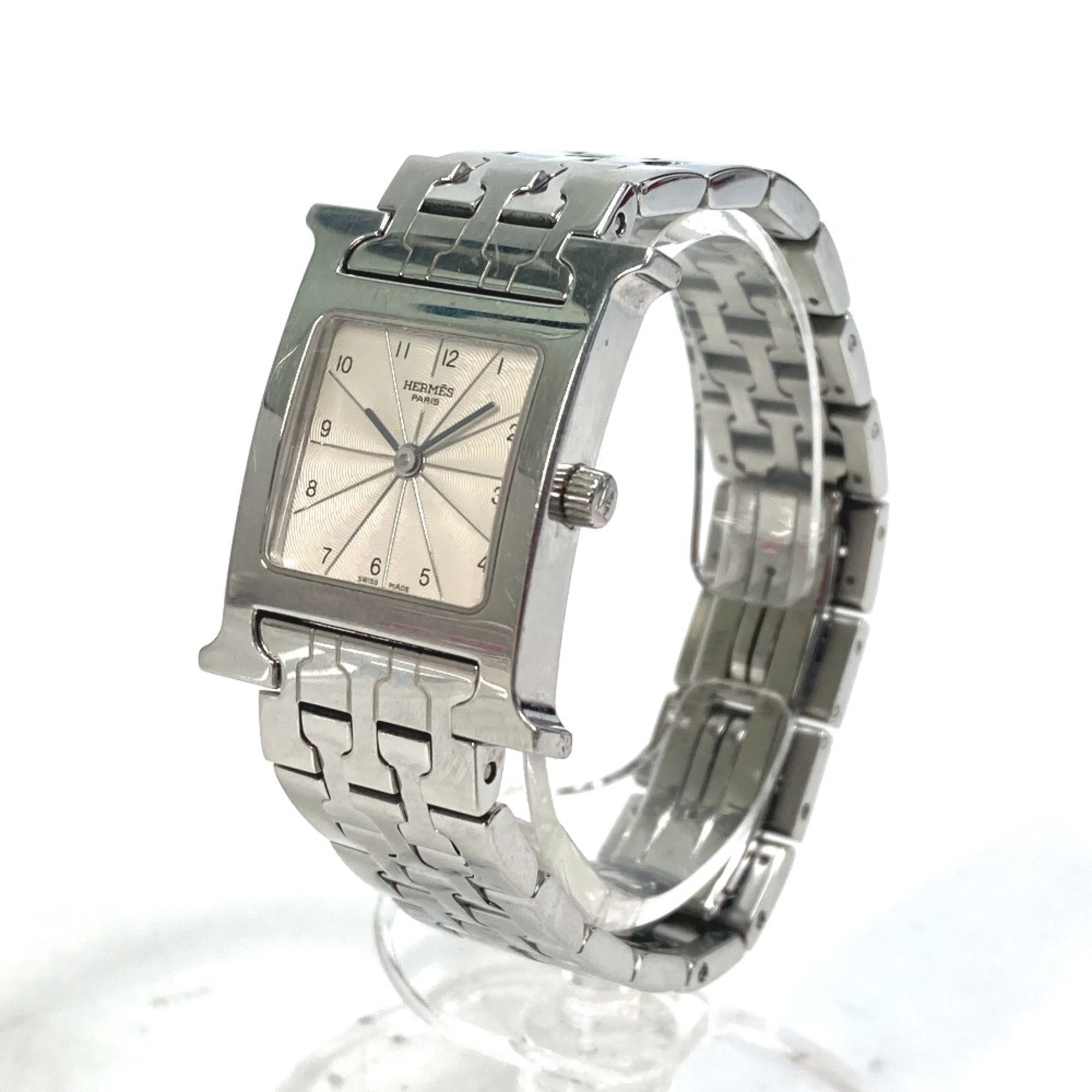 Hermes HH1.210 quartz Wristwatch Silver