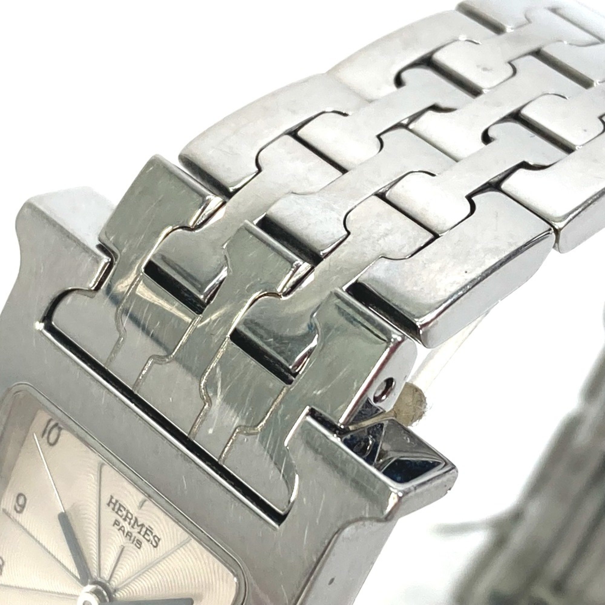 Hermes HH1.210 quartz Wristwatch Silver