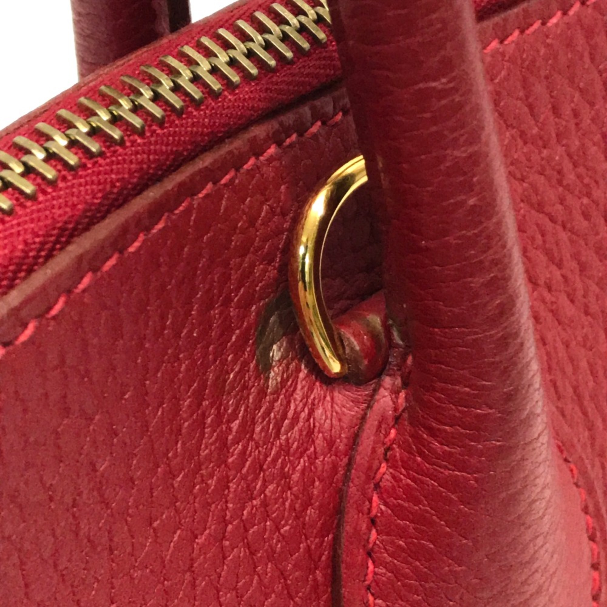 Hermes Bag Hand Bag Shoulder Bag Hand Bag Rouge Viff (Red) GoldHardware