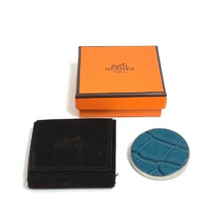 Hermes Brooch blue SilverHardware