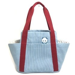 Hermes Panda pass pass bag bag in bag Tote Bag Brue Blue x Red