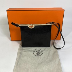 Hermes bag shawl Shoulder Bag Black GoldHardware