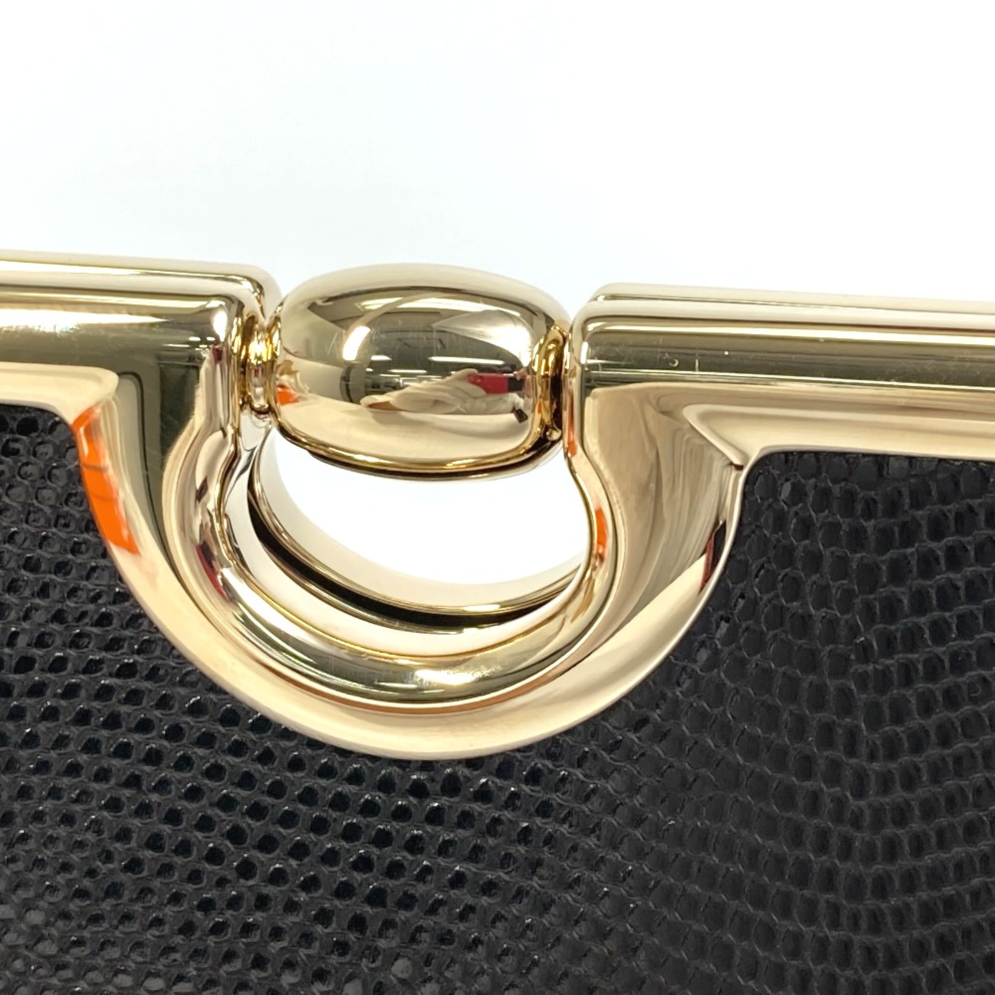 Hermes bag shawl Shoulder Bag Black GoldHardware