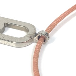 Hermes Accessories Necklace Pink x Silver