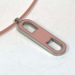 Hermes Accessories Necklace Pink x Silver