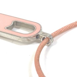 Hermes Accessories Necklace Pink x Silver