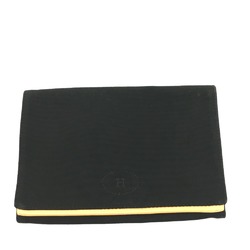 Hermes Trifold Pouch Black