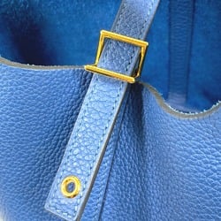 Hermes Picotin Lock PM bag 18 Hand Bag Blue france GoldHardware