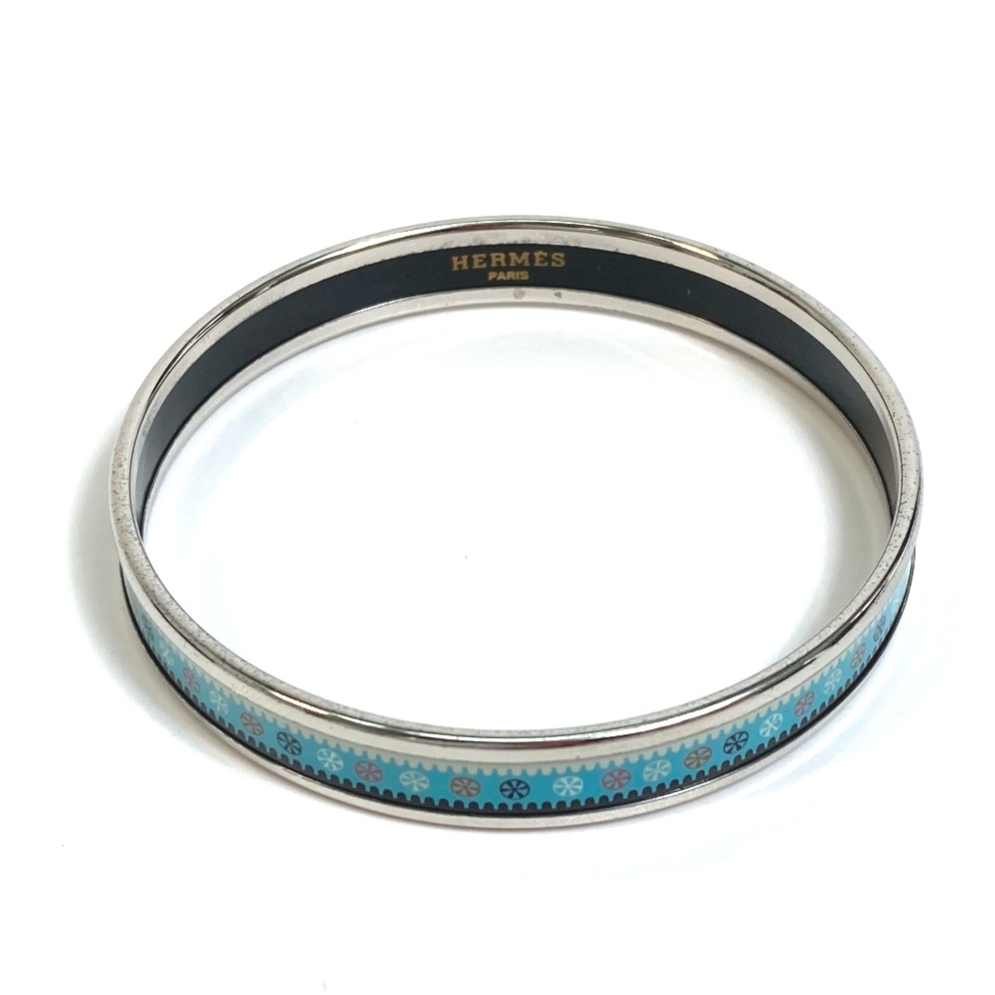 Hermes Accessories Bangle Light blue SilverHardware