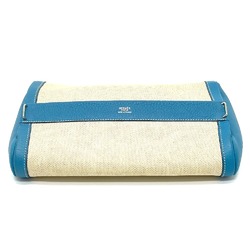 Hermes Equi Bag Cluch Bag Clutch bag Blue paradise blue